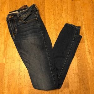 Dark Wash Low Rise Hollister Jeans